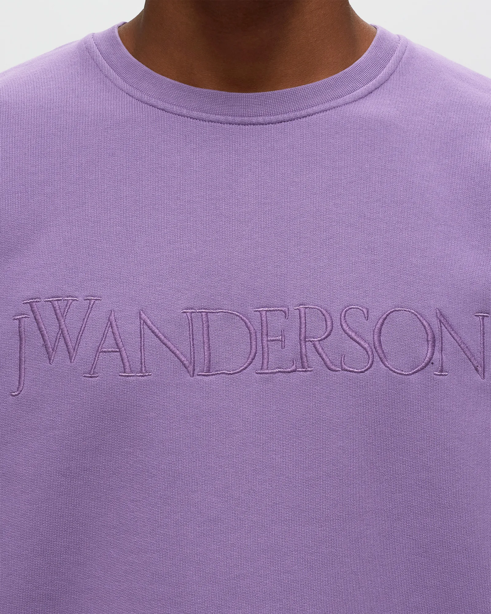 JW Anderson LOGO EMBROIDERY SWEATSHIRT