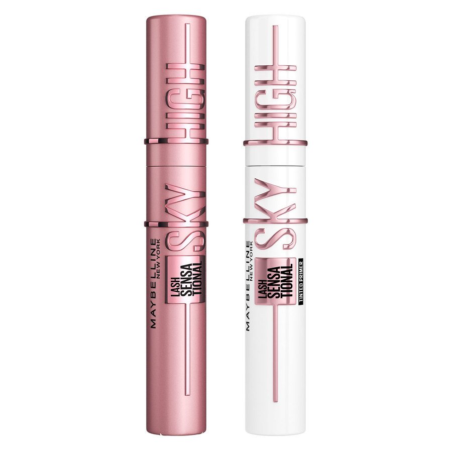 Maybelline Lash Sensational Sky High Mascara Black + Lash Sensational Sky High Tinted Primer