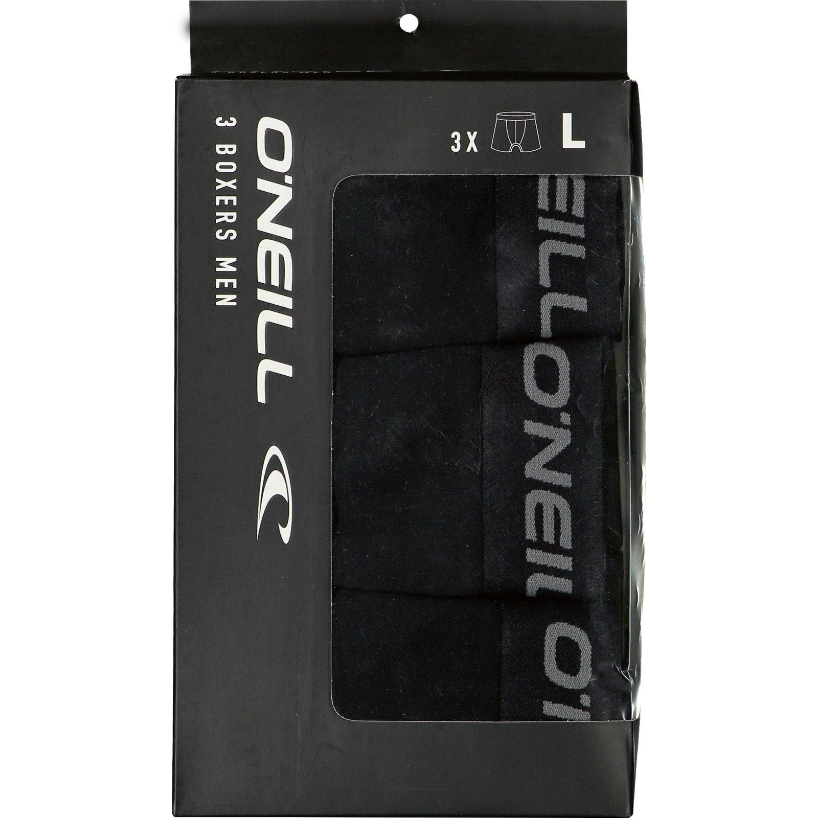 O'Neill Herren-Boxershorts, 3 Stück S