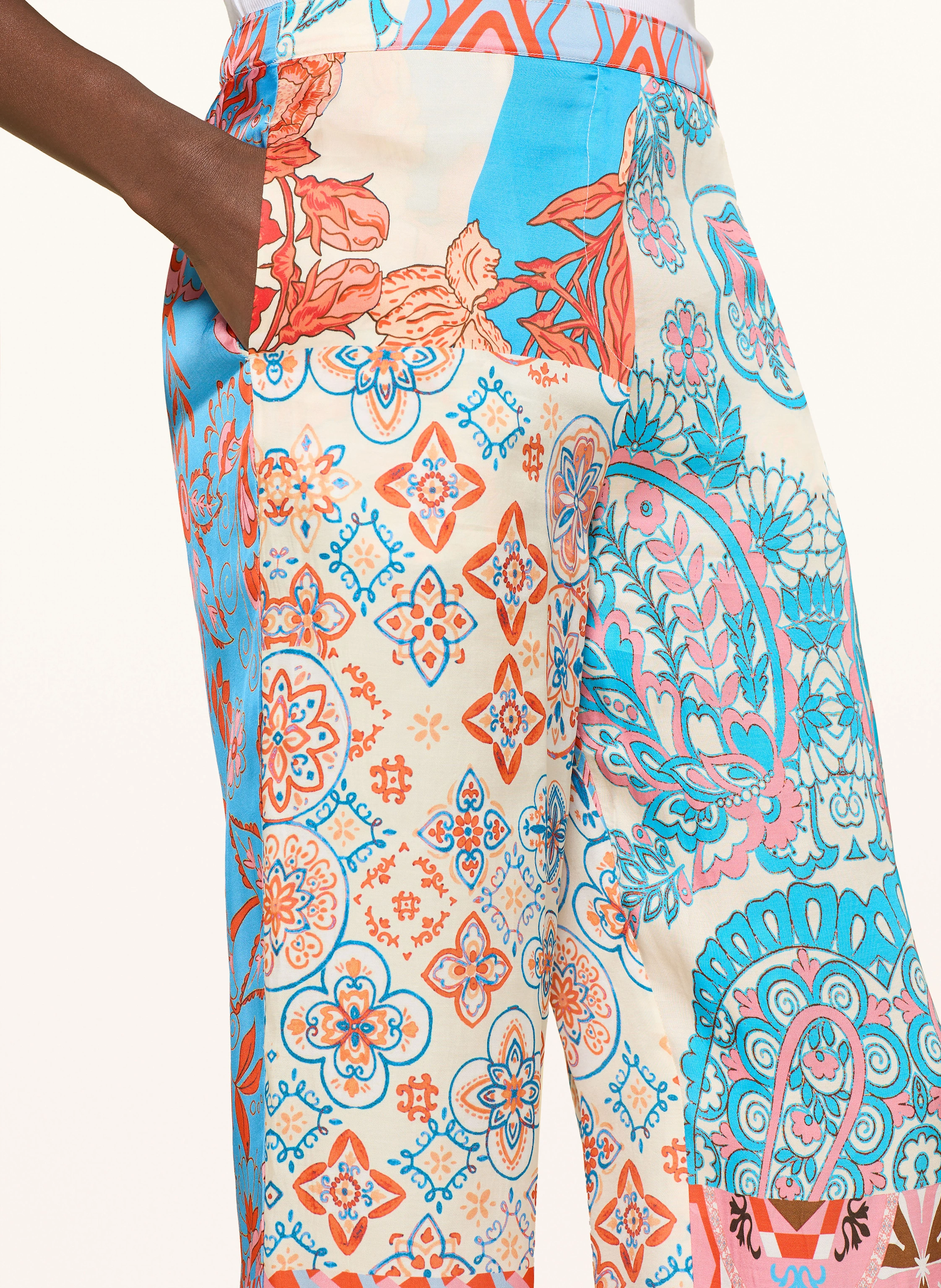 lilienfels Marlenehose aus Satin