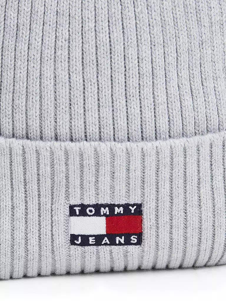 TOMMY JEANS Mütze - Haube hellgrau