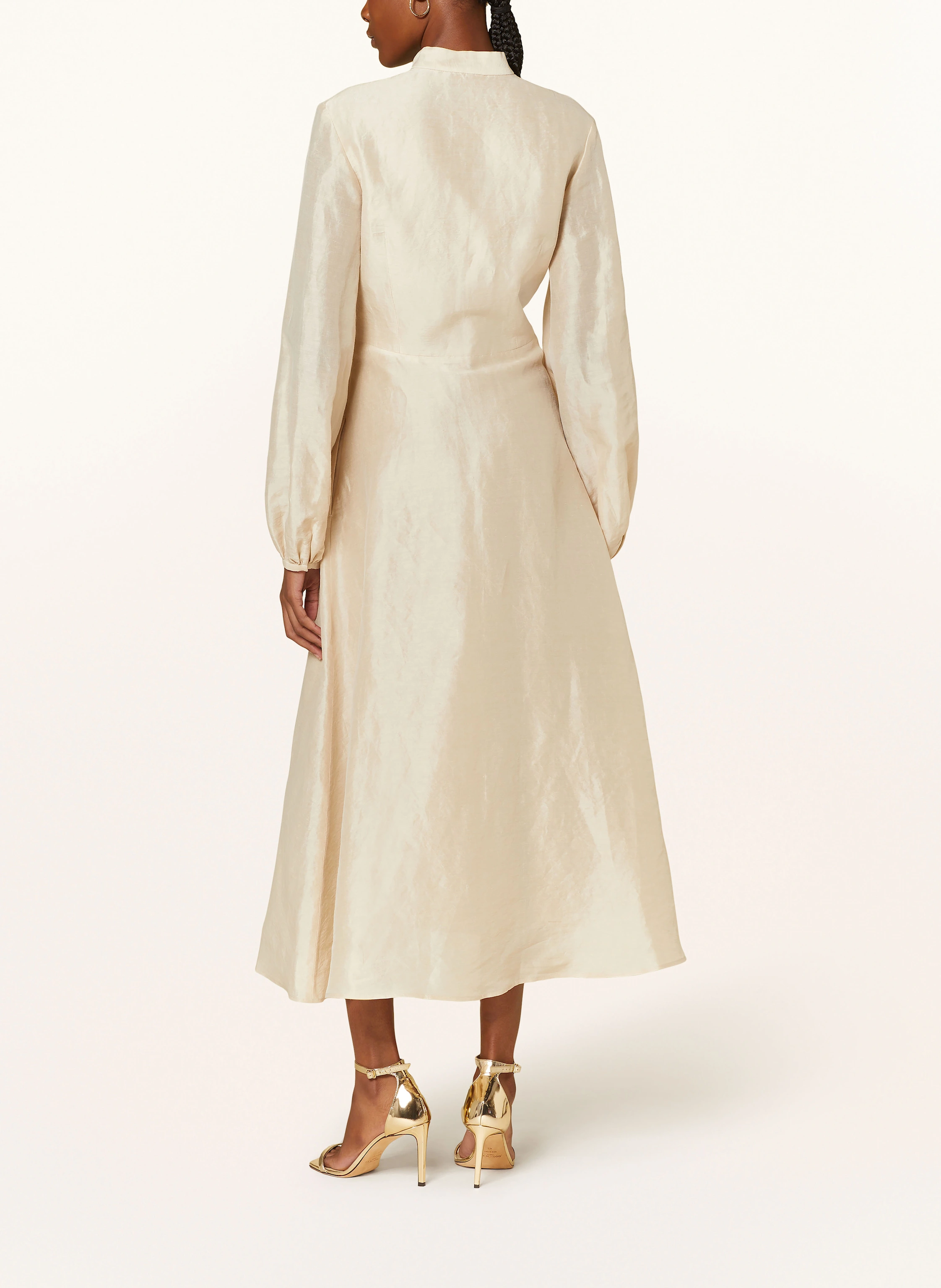 SLY 010 Kleid TARYN mit Leinen