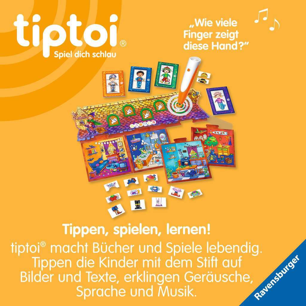 Ravensburger Spiel tiptoi® Zahlen-Hexe