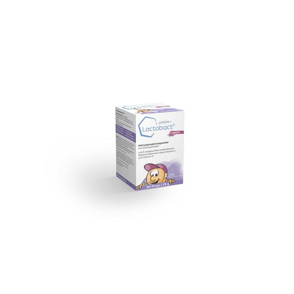 LACTOBACT JUNIOR + Drops<br>60 Stück, Dose