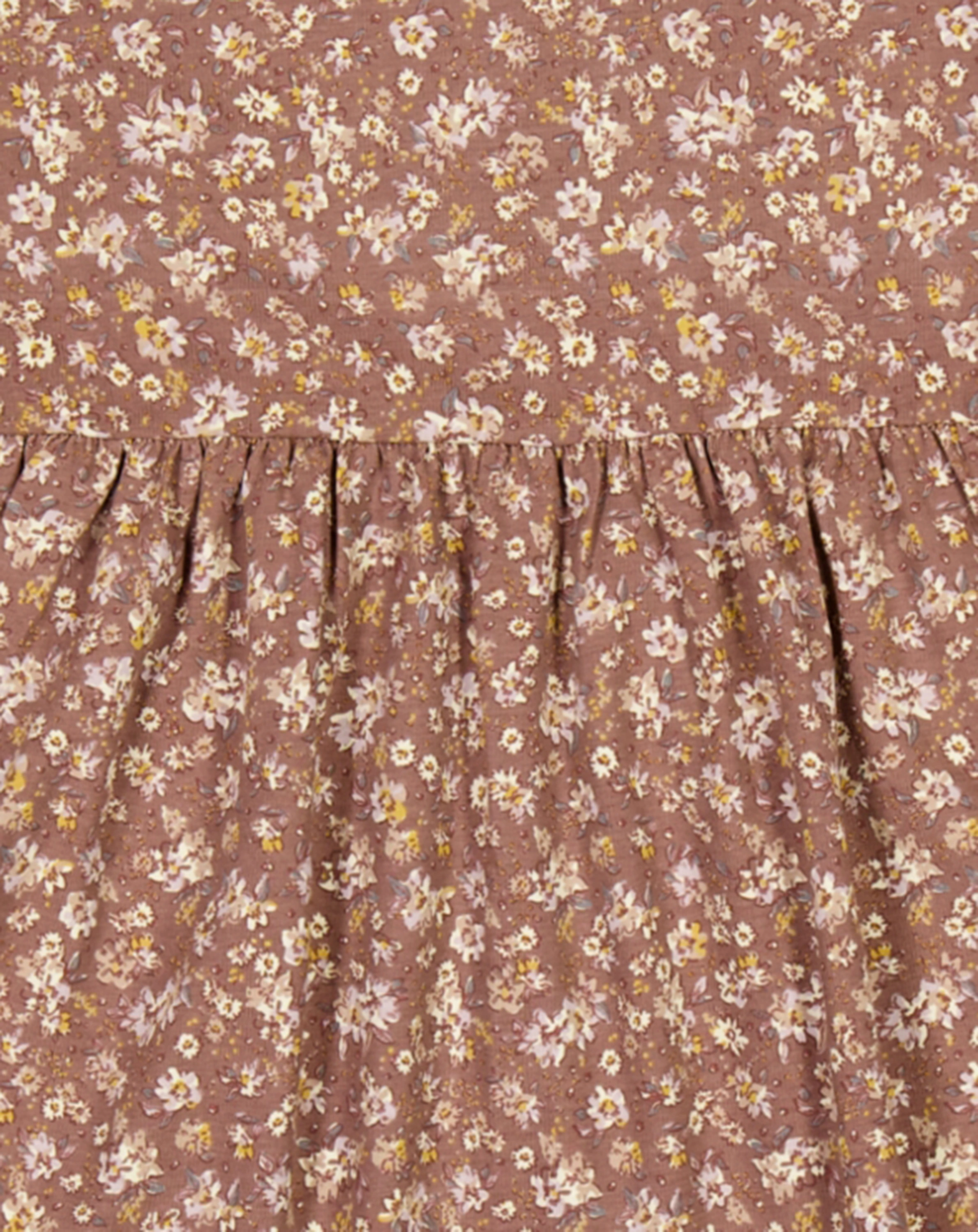Langarm-Kleid SESSA FLOWERS in vintage rose