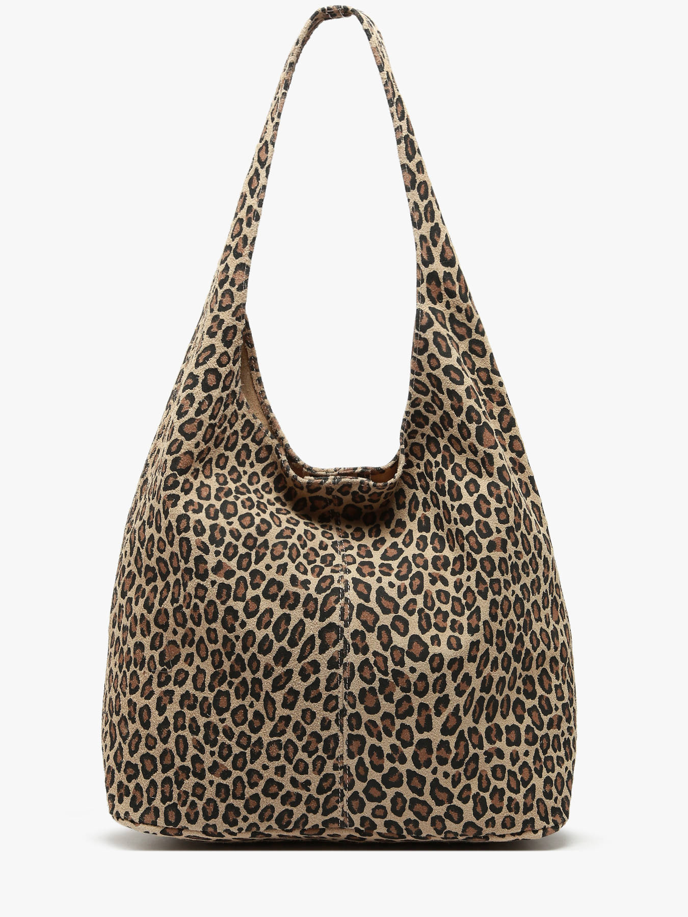 sac port paule Velvet leopardo cuir MILANO
