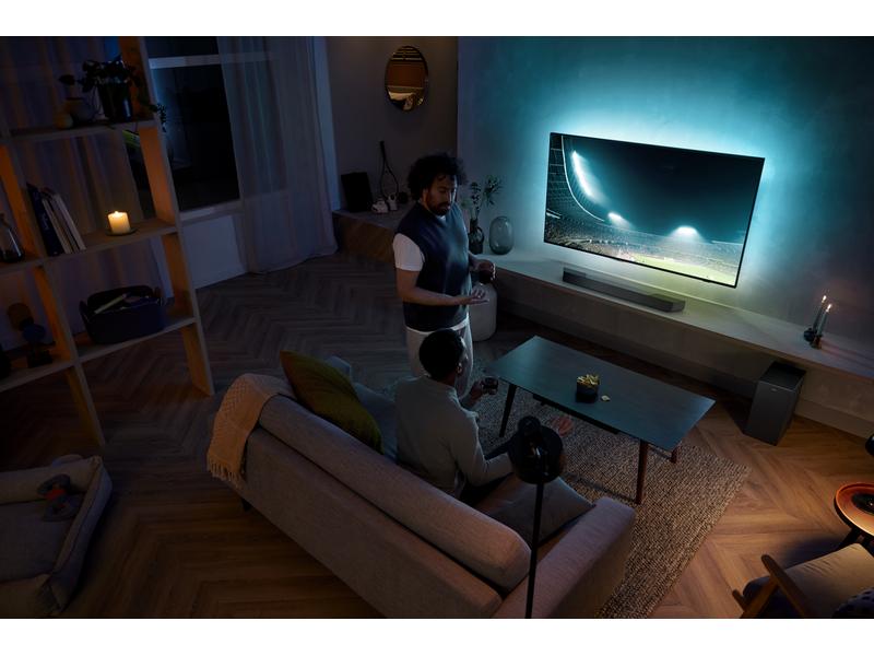 Philips Soundbar TAB8907/10 3.1.2 CH Soundbar-Lautsprecher mit kabellosem Subwoofer