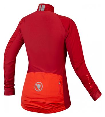 Maillot Manches Longues Femme Endura FS260-Pro Jetstream Rouge