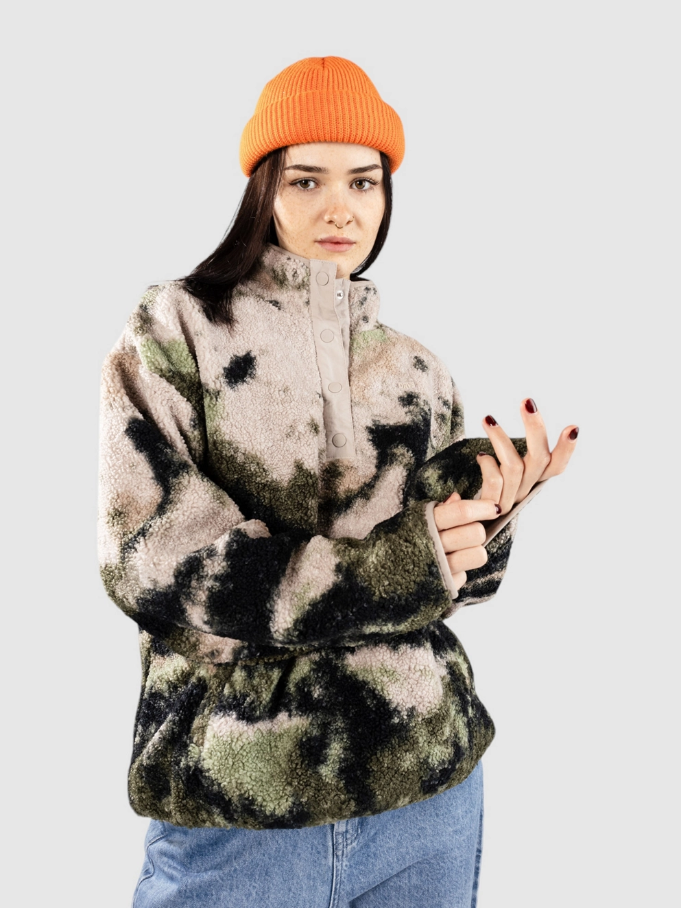 Dravus Glacier Cozy Half-Zip Fleece landscape