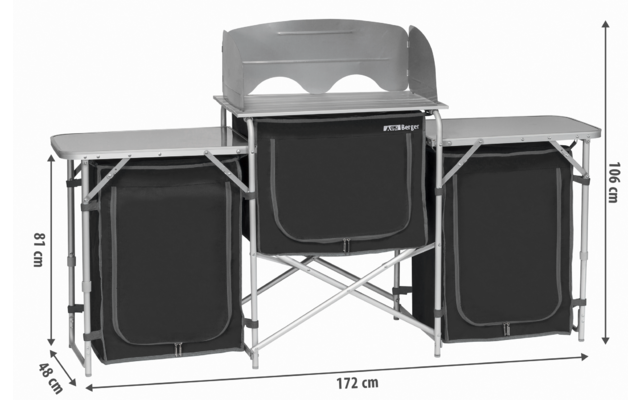 Berger Campingküche XL