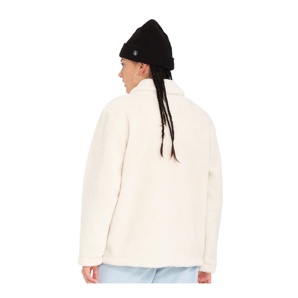 Volcom BLASTONE COAT - Polaire Femme cloud