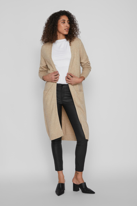 Vila beige dames vest