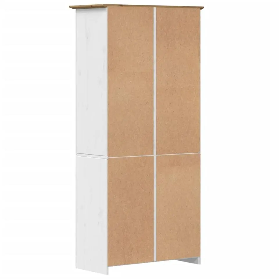 vidaXL - Boekenkast - Bruin - Grenenhout