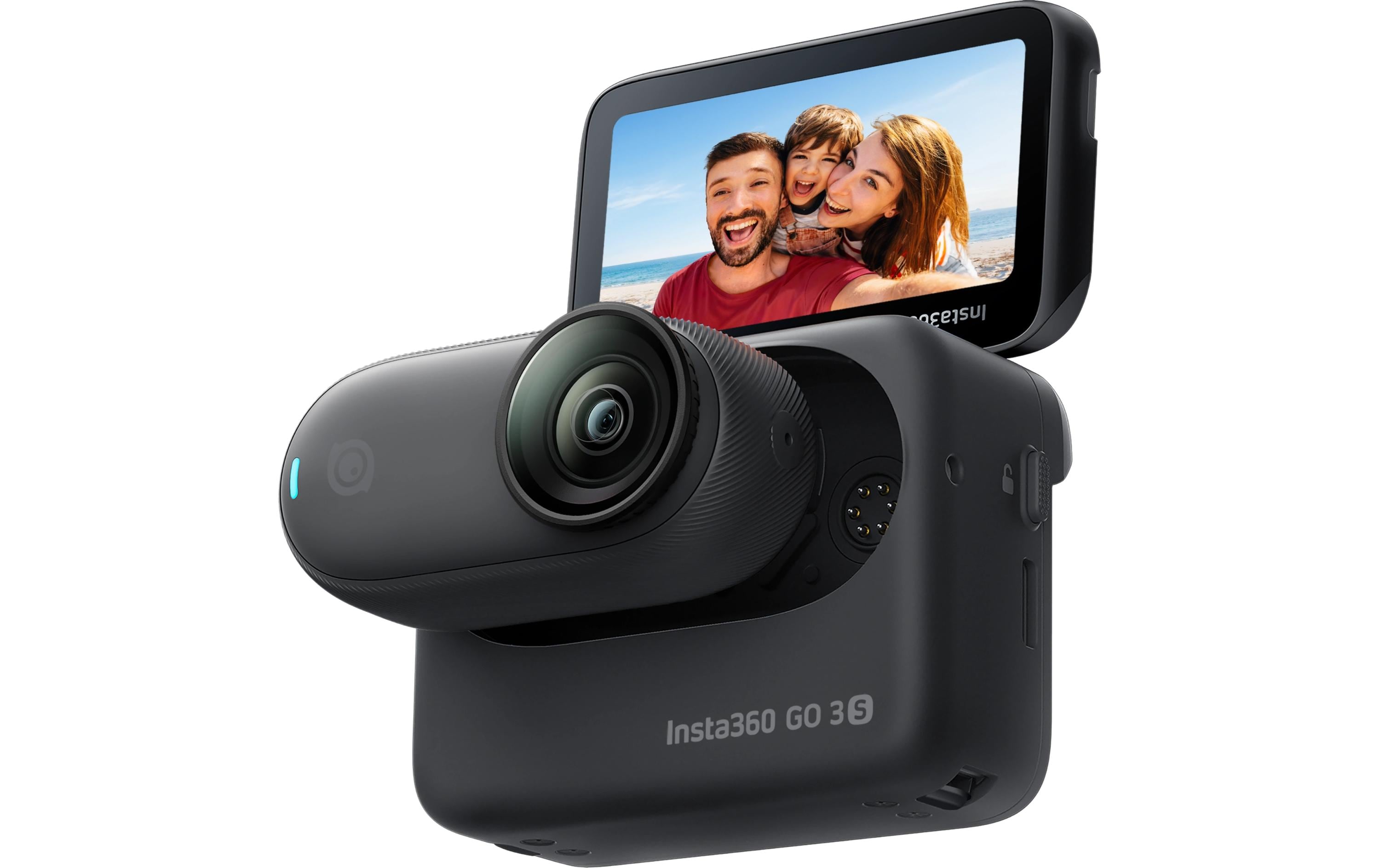 Actionkamera GO 3S 128 GB Schwarz<br>Ihre leichte 4K-Kamera