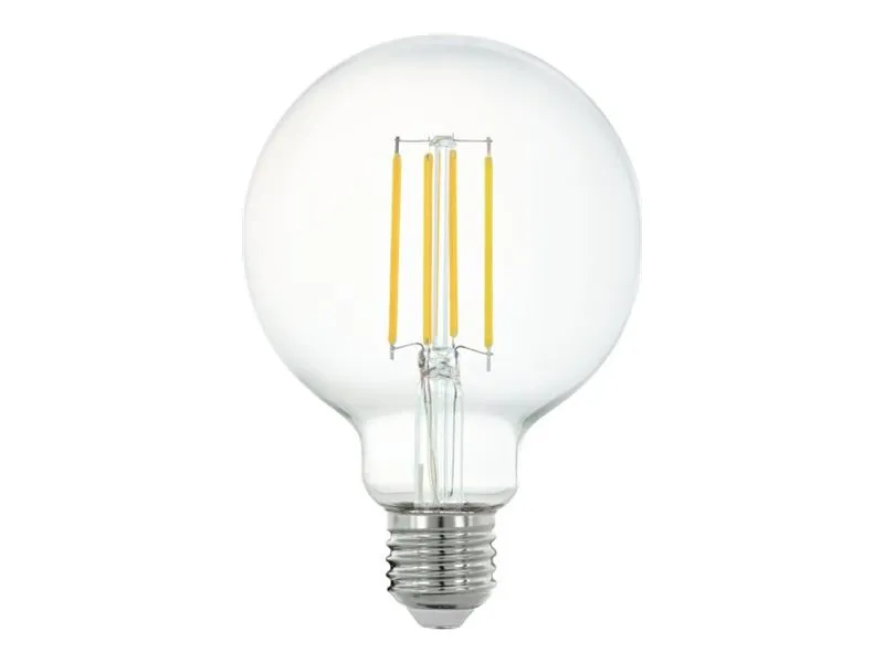 EGLO CONNECT-Z E27 LED G95 klar globepære med varmt hvidt lys