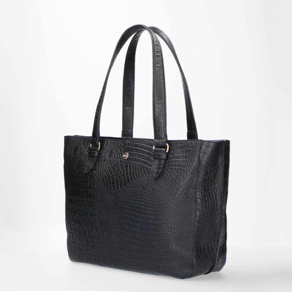 FMME. Caithy 15.6 Workingbag Croco black