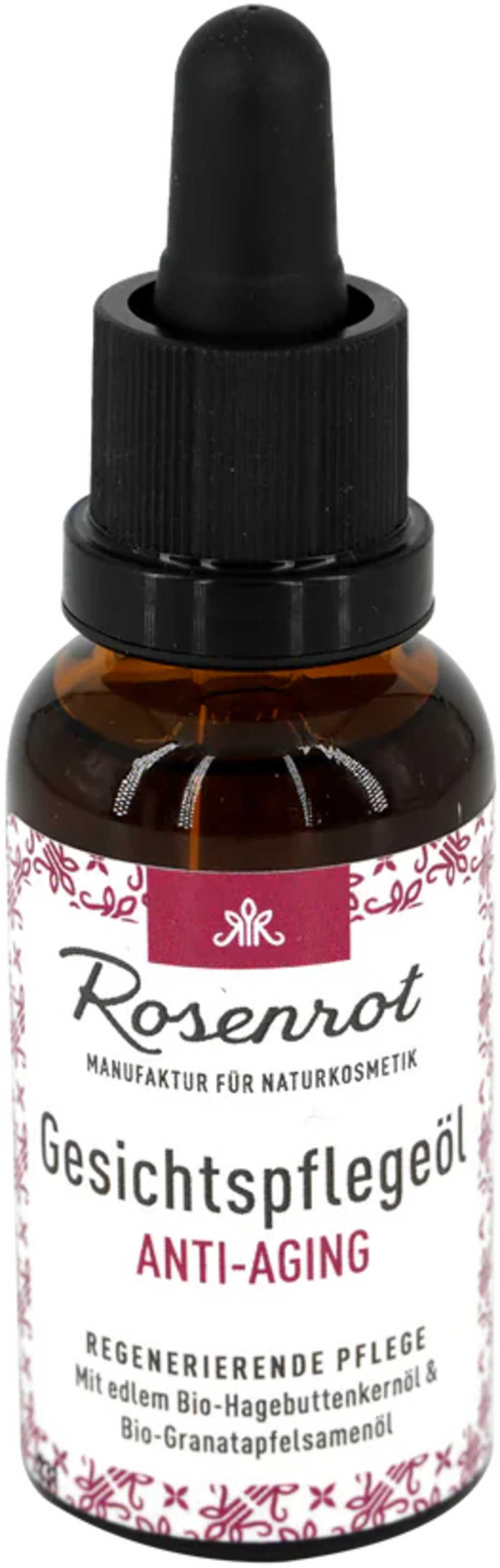 Rosenrot  Gesichtspflegeöl Hagebutte & Granatapfel, 30 ml