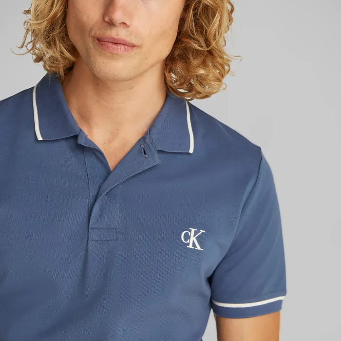 Calvin Klein Tipping Slim Polo Heren