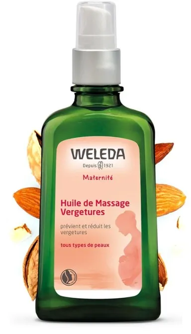 Maternité - Huile de Massage Vergetures - Tous Types de Peaux - 100ml