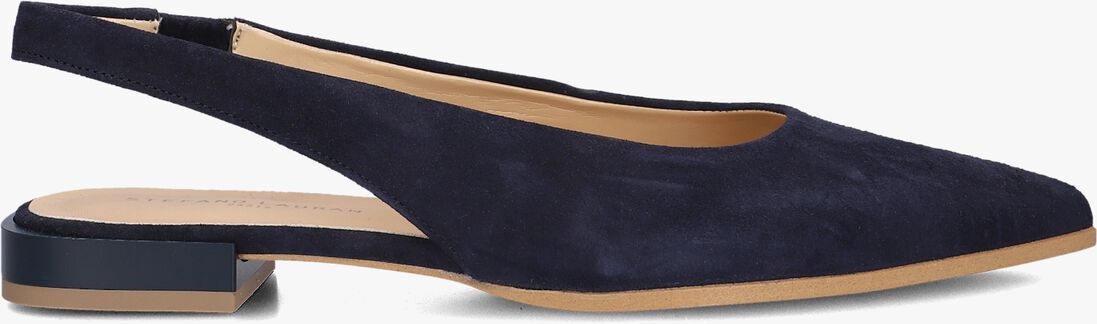 blauwe stefano lauran slingbacks 72251