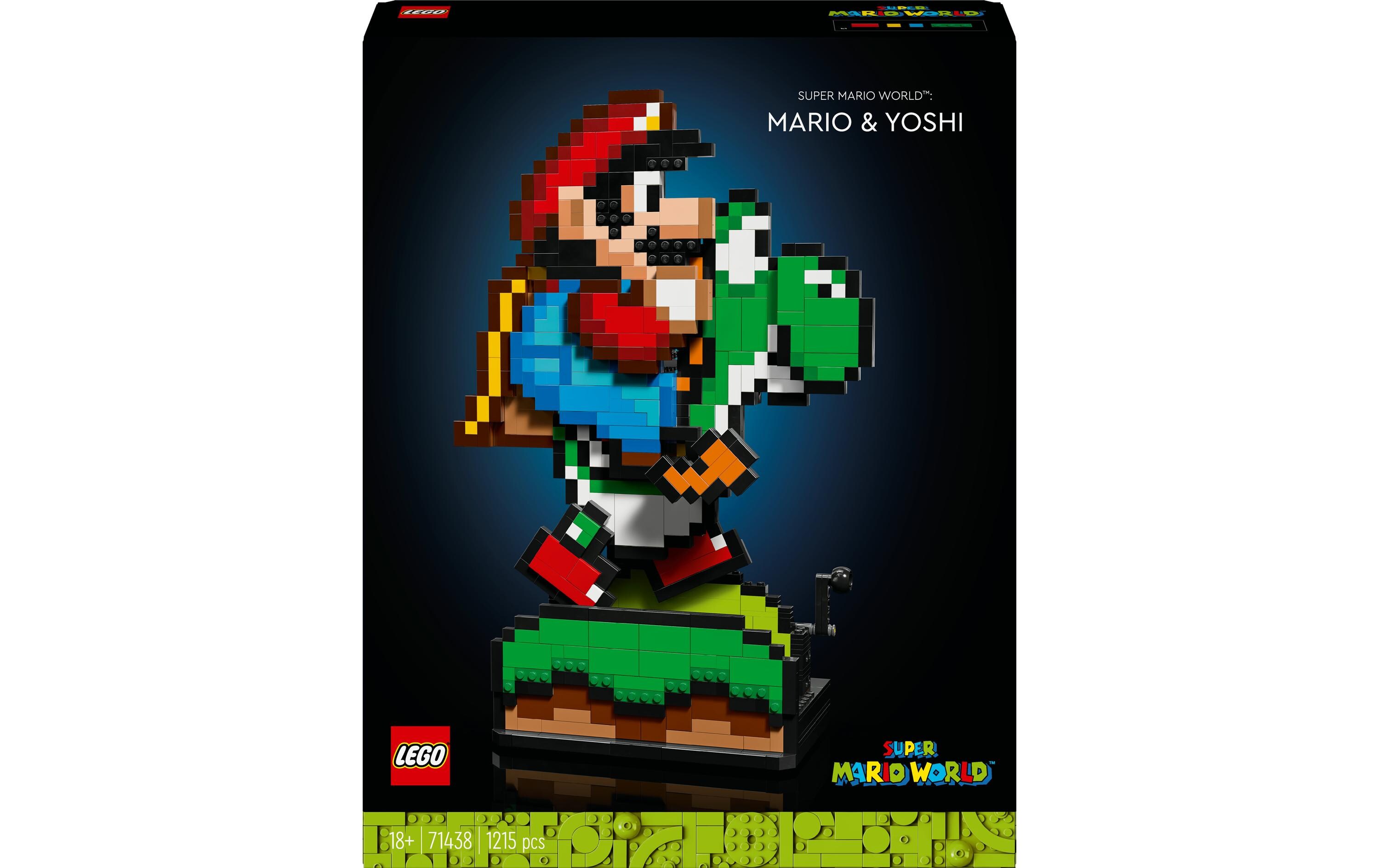 Super Mario World: Mario & Yoshi 71438<br>Bauset zum Sammeln und Ausstellen