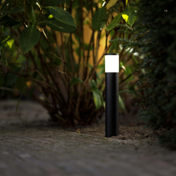 Ludeco tuinpaal Ivan starterssetzwart 3 stuks