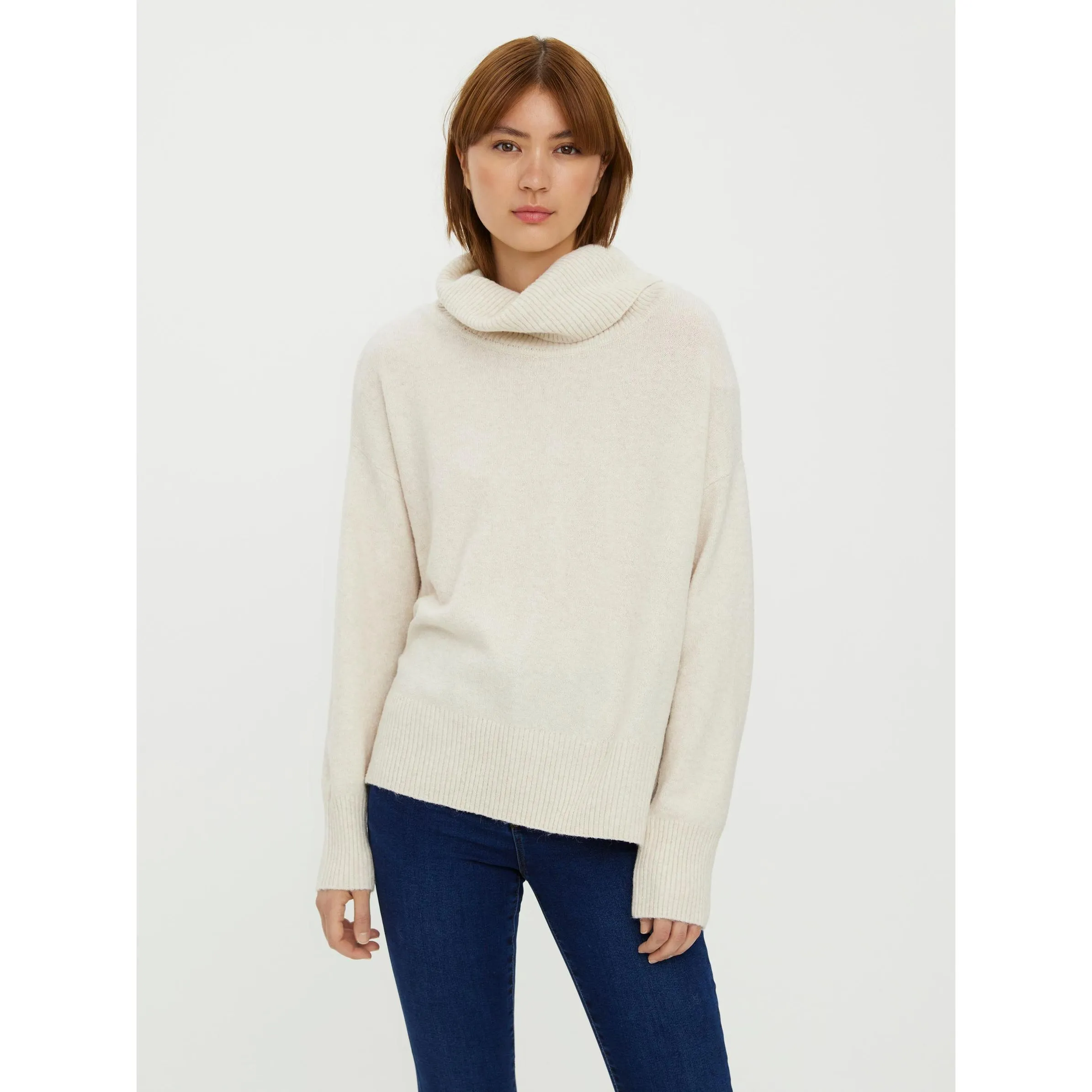 Vero Moda VMDOFFY LS COWLNECK B Pullover