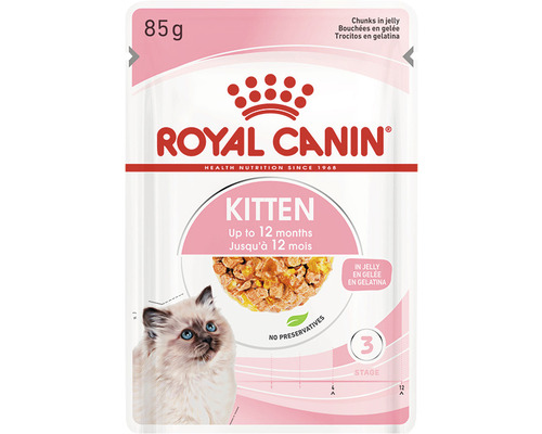 ROYAL CANIN Kitten natvoer voor katten in gelei 85g