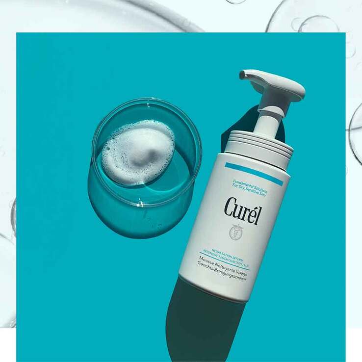 Curel Gesichts-Reinigungsschaum, 150 ml