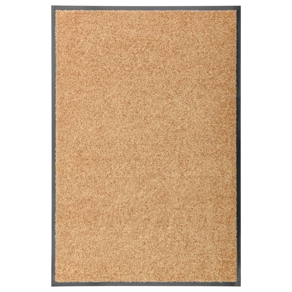 Paillasson lavable crème 60x90 cm