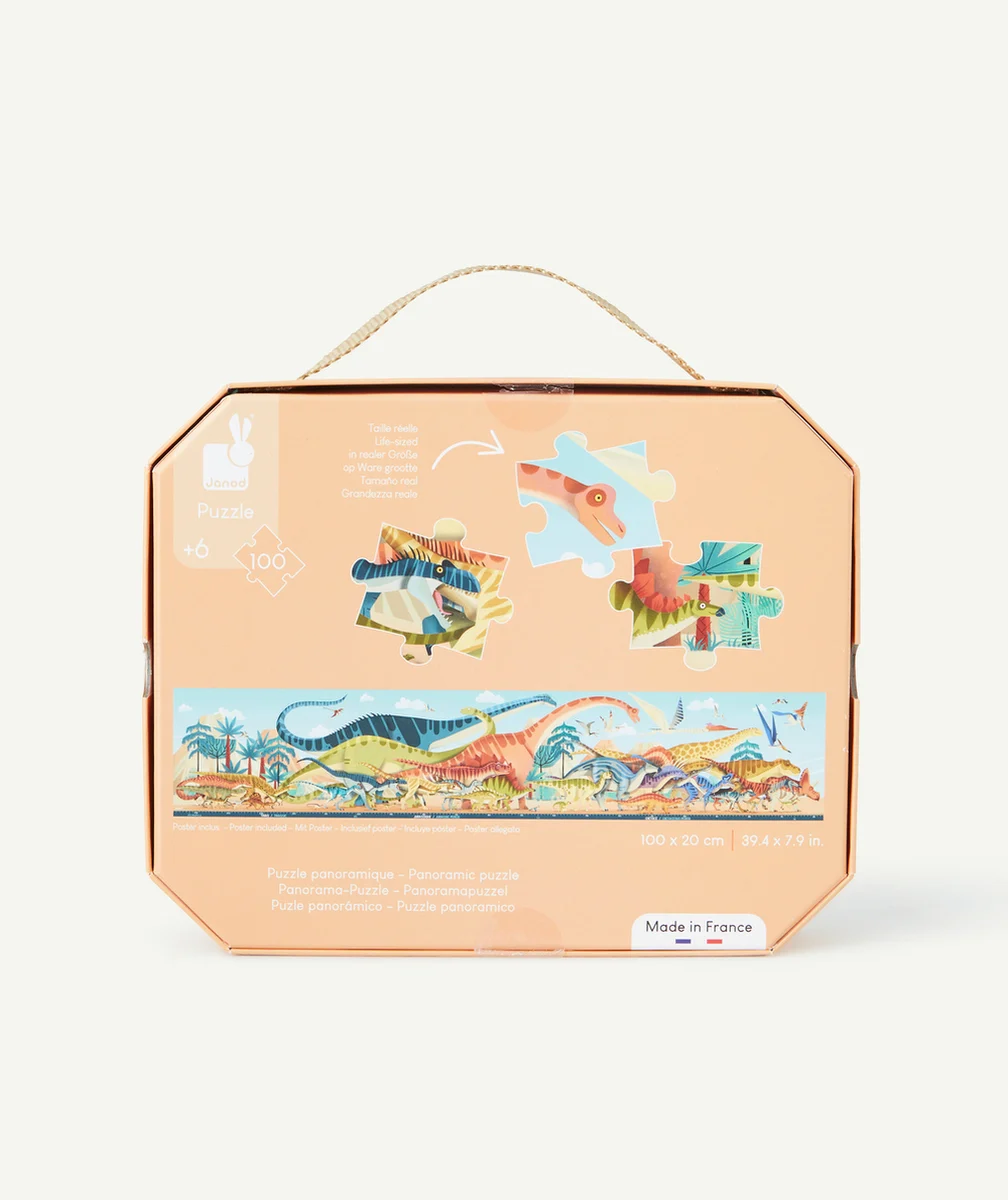JANODPUZZLE PANORAMIQUE DINOSAURES