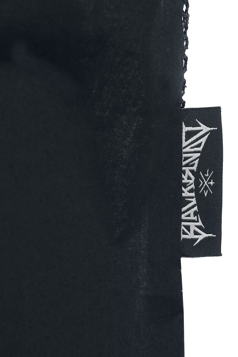 Chemise dos transparent | Black Blood by Gothicana Chemise manches courtes