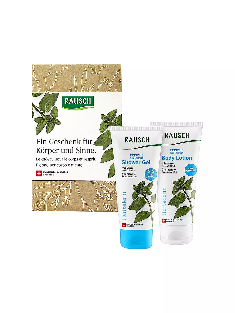 RAUSCH Geschenkset - MINZE 2x200ml keine Farbe