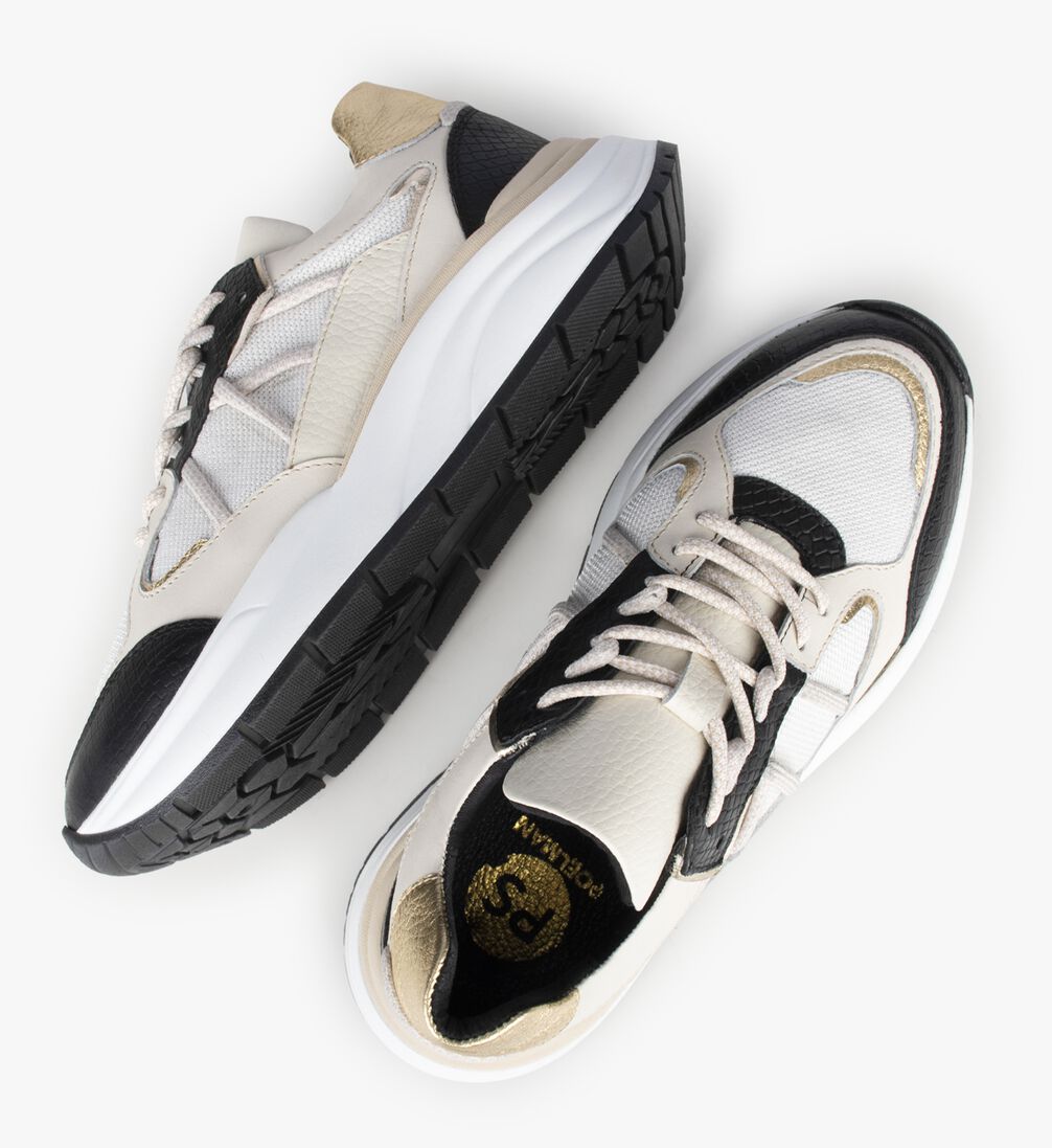 PS POELMAN zwarte ps poelman lage sneakers charu