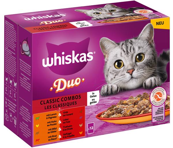 Whiskas® Nassfutter für Katzen Multipack Duo