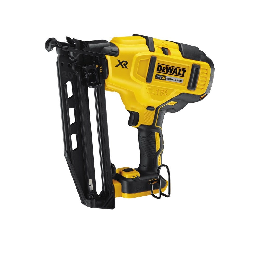 Pregador pneumático de acabamento sem escova DEWALT 18V XR, modelo DCN660N-XE