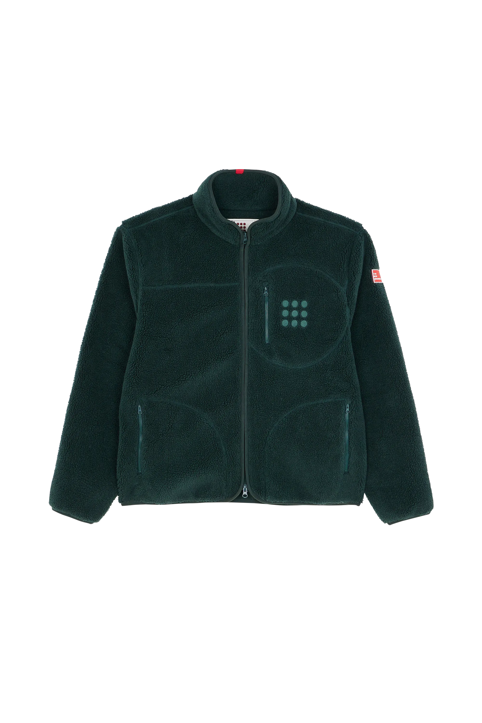THE NEW ORIGINALS Polaire  FLEECE JKT Vert
