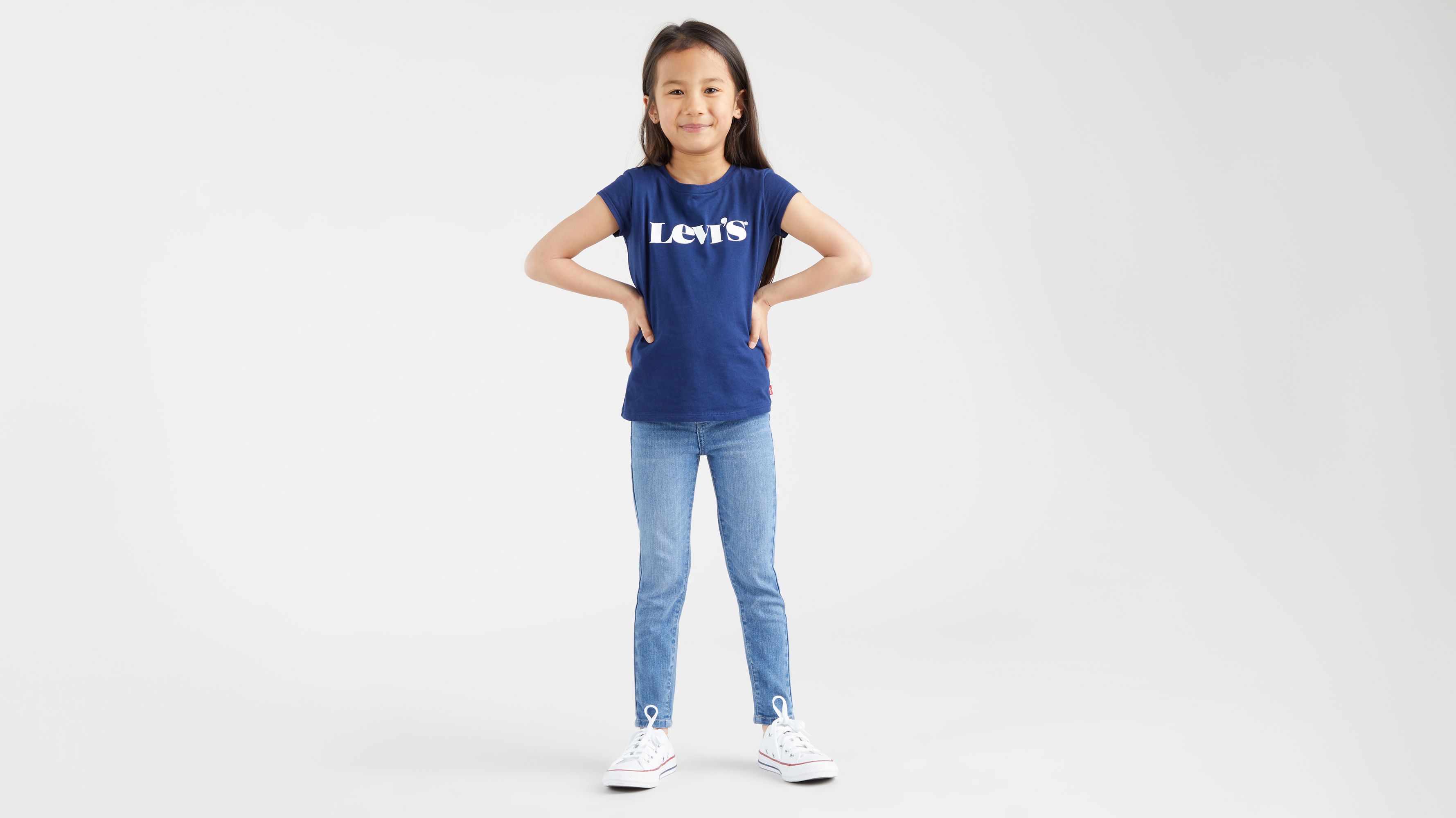 Jean Super Skinny 710™ pour enfant - Keira - Bleu