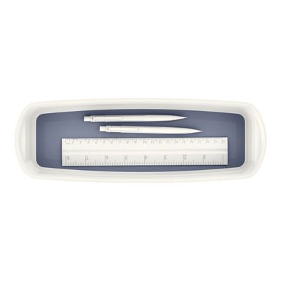 Leitz MyBox - Boîte de rangement format long - blanc/gris