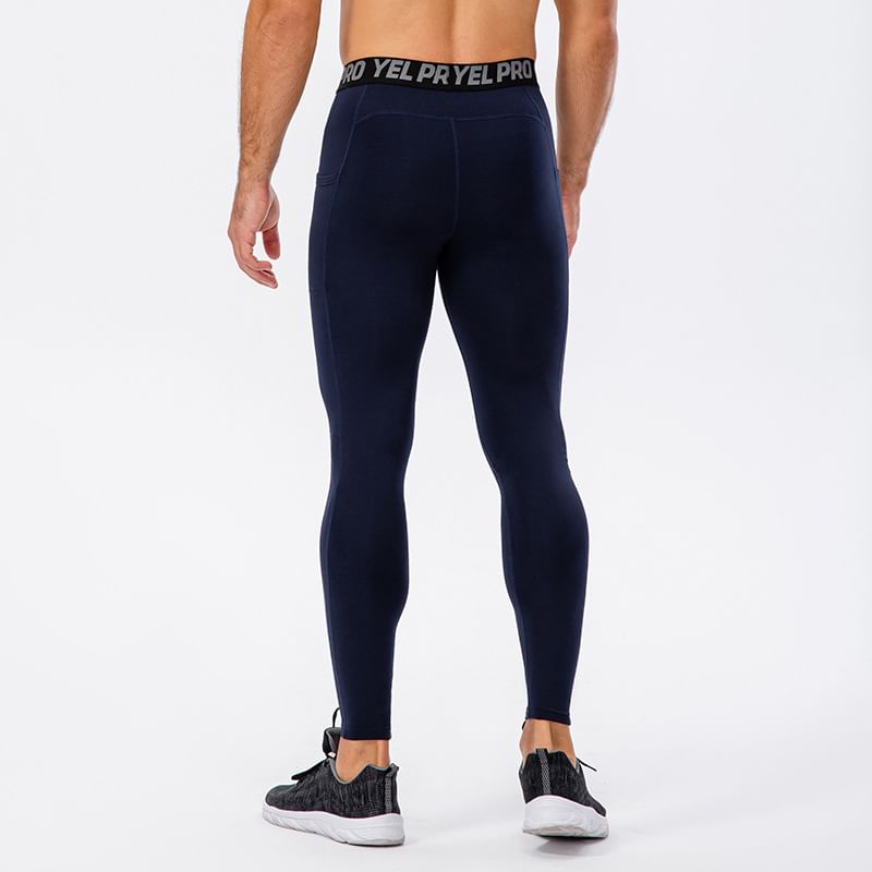 FoxFlair - Sportlegging met tailleband en letters