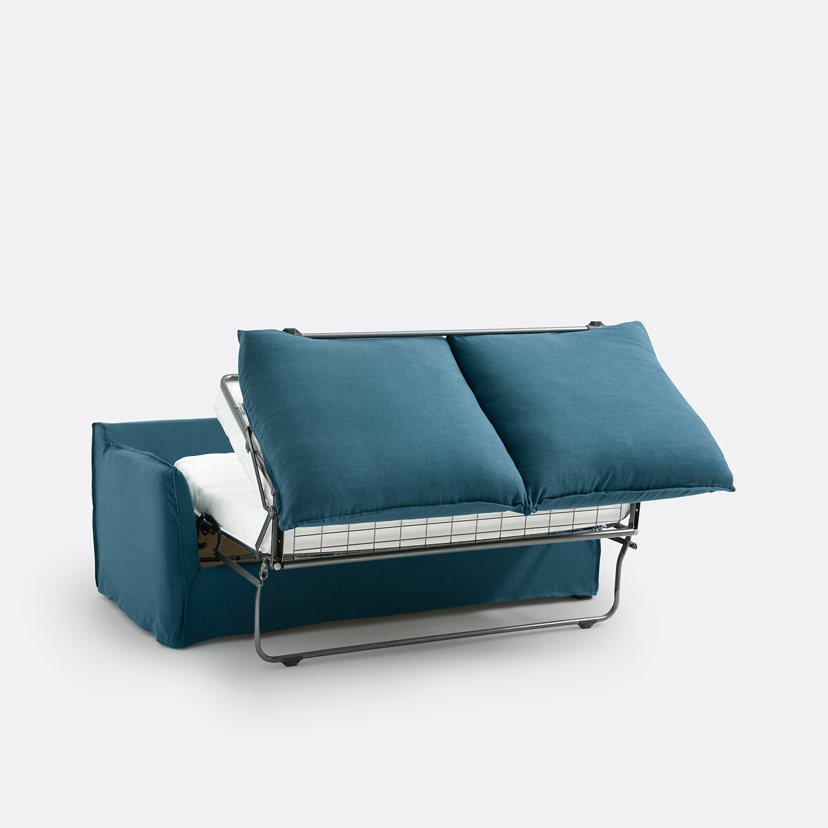LA REDOUTE INTERIEURS<br>Slaapbank H14 cm, gekreukt linnen, Odna