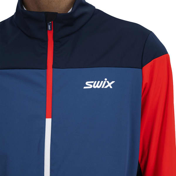 Veste ski de fond SWIX CROSS JACKET M LAKE BLUE