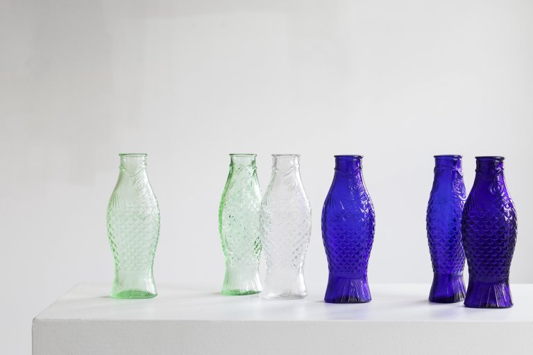 Serax Fish & Fish by Paola Navone karaf 1L Green