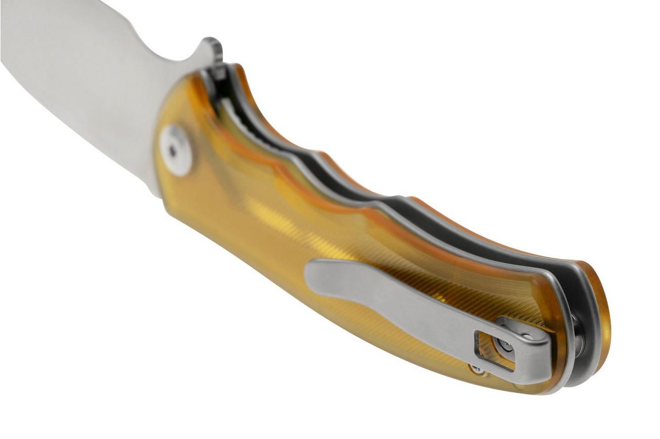 Civivi Mini Praxis C18026C-4, Satin D2, Polished Ultem, zakmes