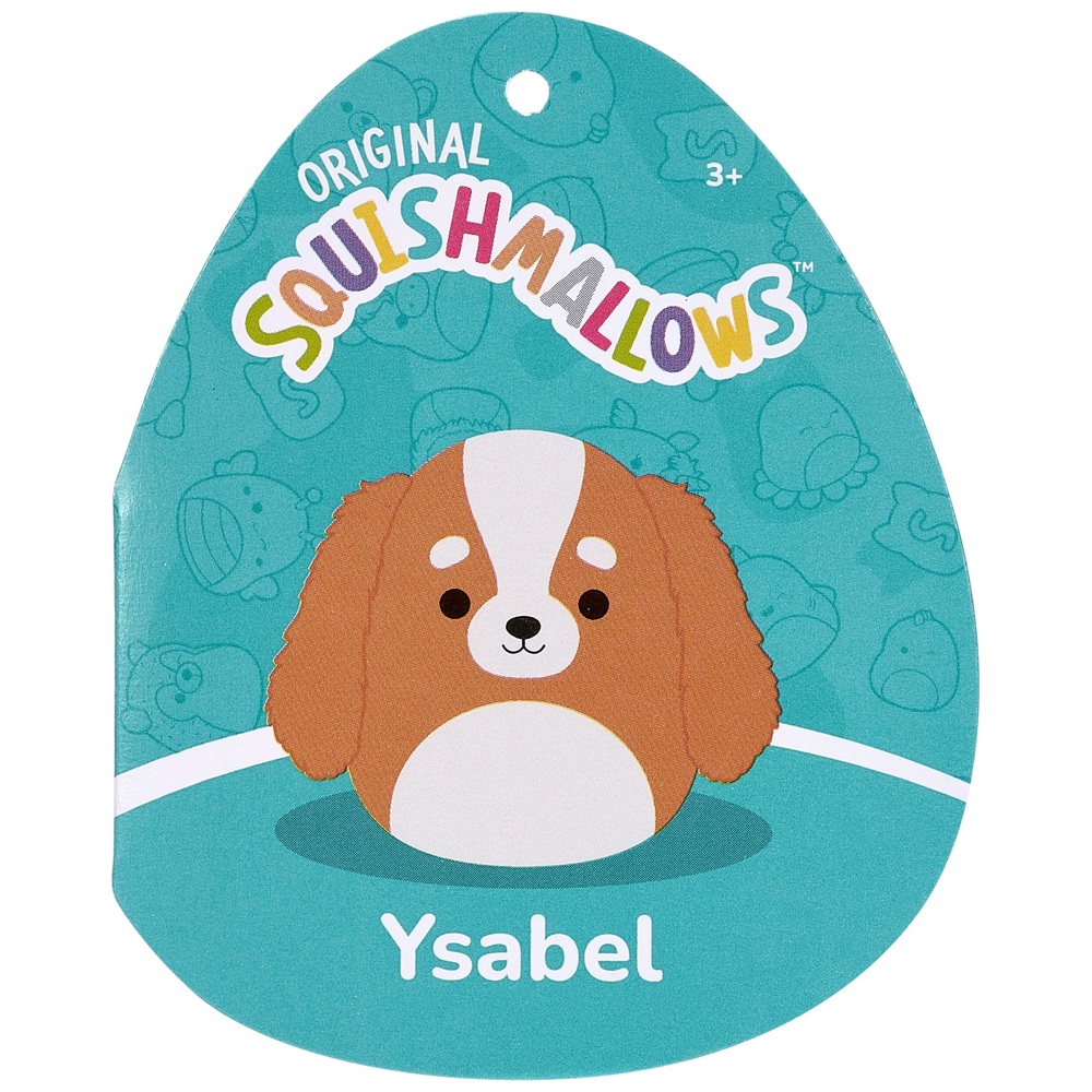 Original Squishmallows 30cm Ysabel Spaniel Hund Plüschtier