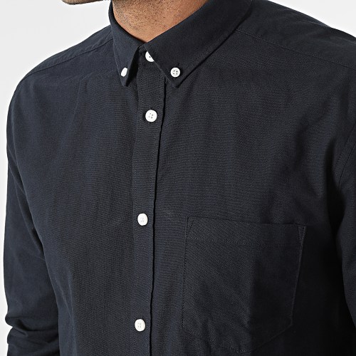 Chemise Manches Longues Alvaro Bleu Marine
