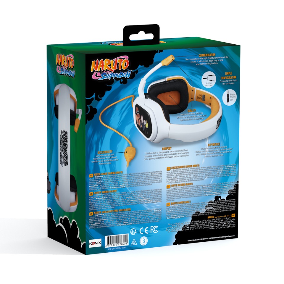 Konix Naruto Wired Gaming Headset