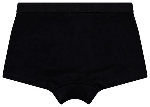 3 boxers enfant coton/stretch noir