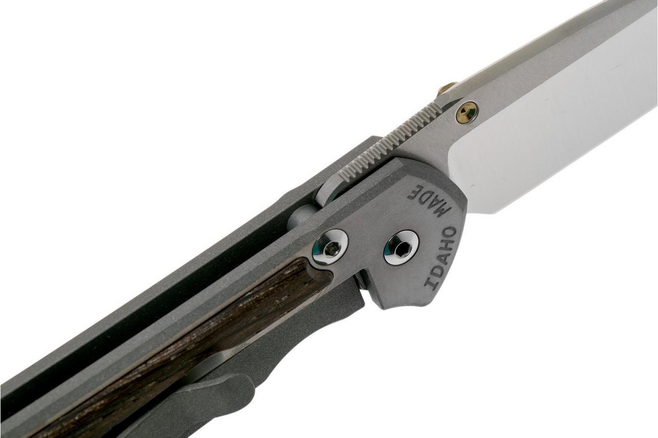 Chris Reeve Sebenza 31 Small Bog Oak inlay S31-1100 zakmes