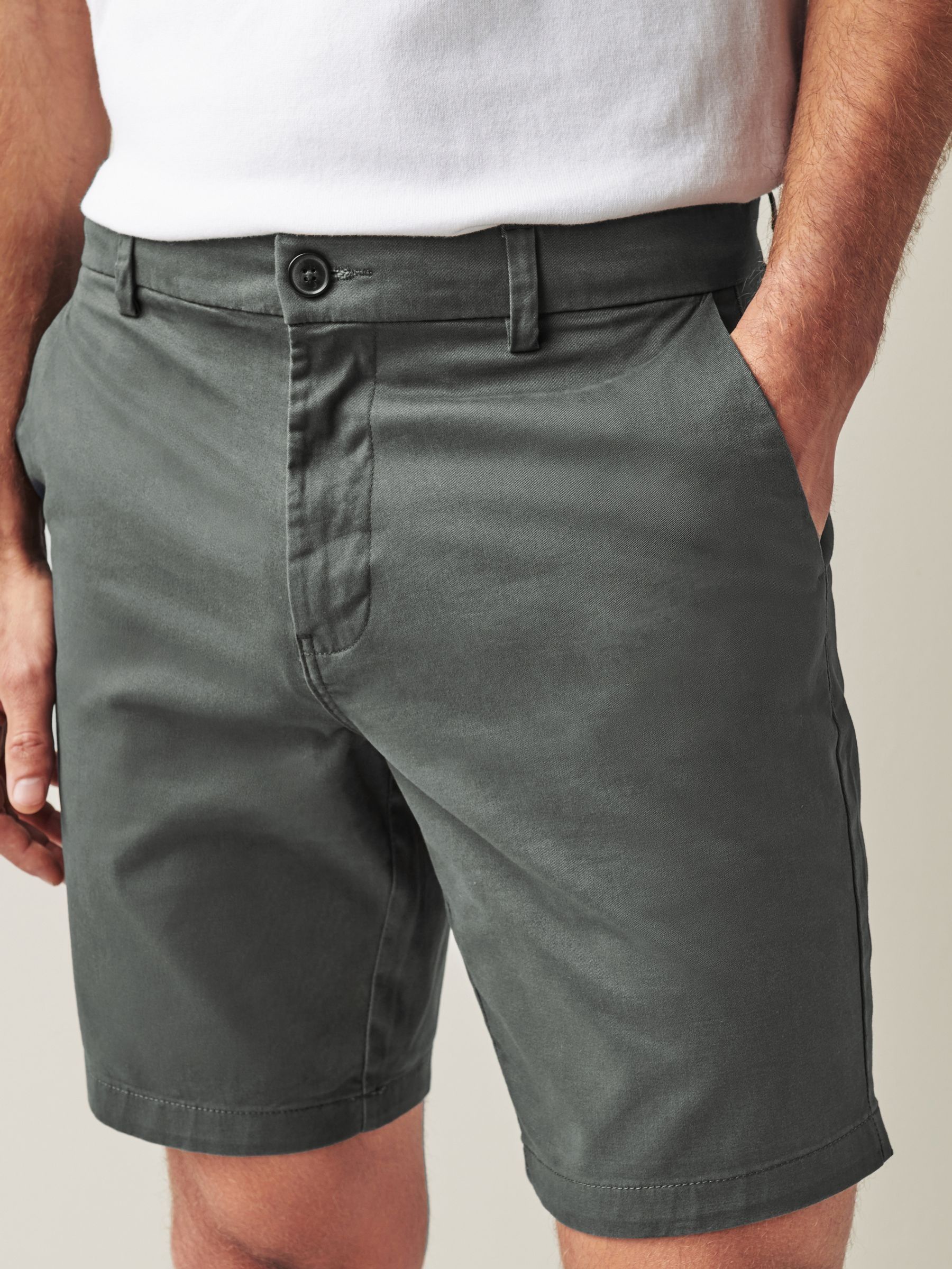 Multi - Straight fit - Set van 4 chinoshorts met stretch